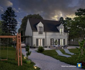 Terrain de 523 m² + maison